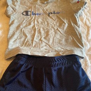 Baby boy champion set